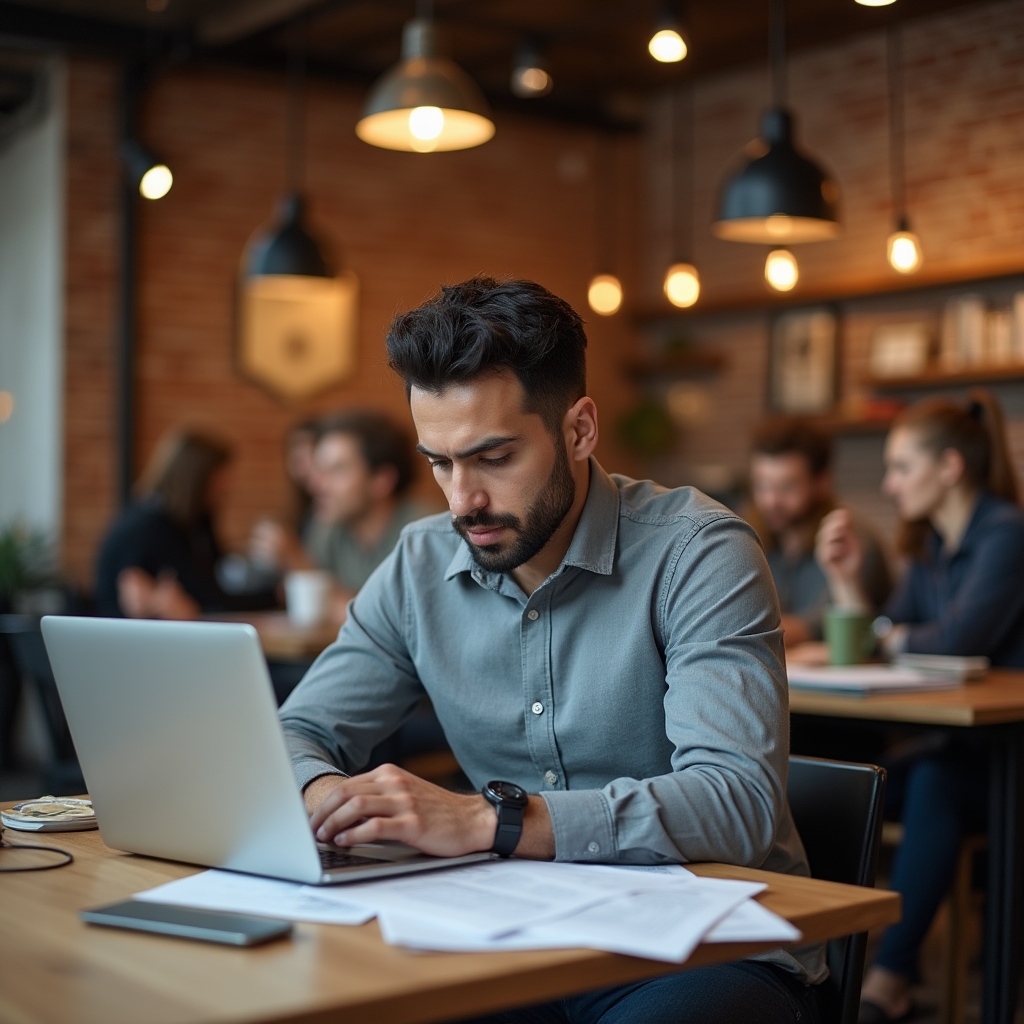 Человек, планирующий смену карьеры на предпринимательство